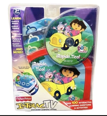 New 2003 Fisher Price Dora the Explorer for InteracTV DVD Based Learning System - Image 1 of 2