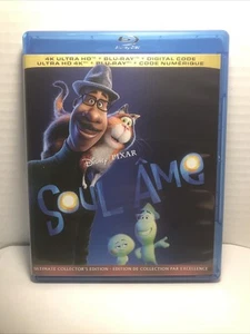 Soul (4K Ultra HD + Blu-ray + Bonus Blu-ray, 2021) Ultimate Collector's Edition - Imagen 1 de 2