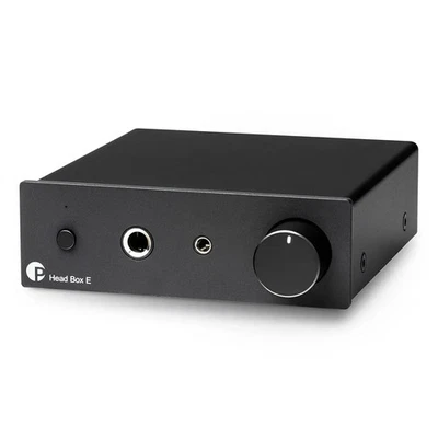 Pro-Ject Head Box E Micro Sized Headphone Amplifier Hi-Fi - Black OPEN BOX - Image 1 of 4
