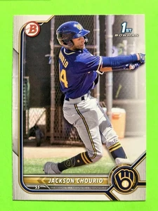 2022 Bowman - Prospects Jackson Chourio #BP-79 (RC) - Picture 1 of 2