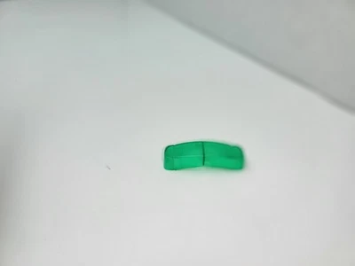 NEW Sega Dreamcast Clear green VMU cover lid #J7 - Image 1 of 4