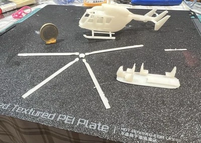 KIT Bk117 Scala 1:87 In RESINA DA MONTARE - Immagine 1 di 4