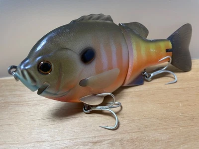 Señuelo de pesca deps Bull Shooter 160 flotante #11 desove branquia swimbait glidebait Foto 1 de 4