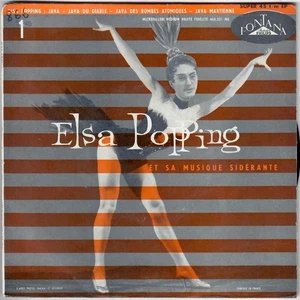 ELSA POPPING Et Sa Musique Sidérante Java du diable 1957 Boris Vian EP 45T - Picture 1 of 4