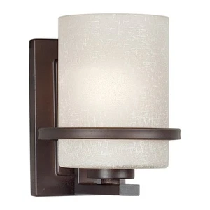 Forte Lighting 2404-01-32 Signature Wall Sconce Antique Bronze - Picture 1 of 3