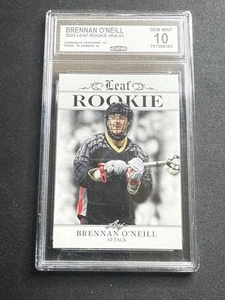 Brennan O'Neill 2024 Leaf Rookie Achievement CCG 10 Rookie - Afbeelding 1 van 2