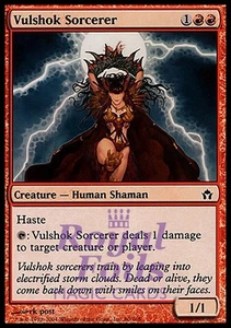 Vulshok Sorcerer 1x FOIL 5DN MTG Fifth Dawn Common MINT red - Picture 1 of 1