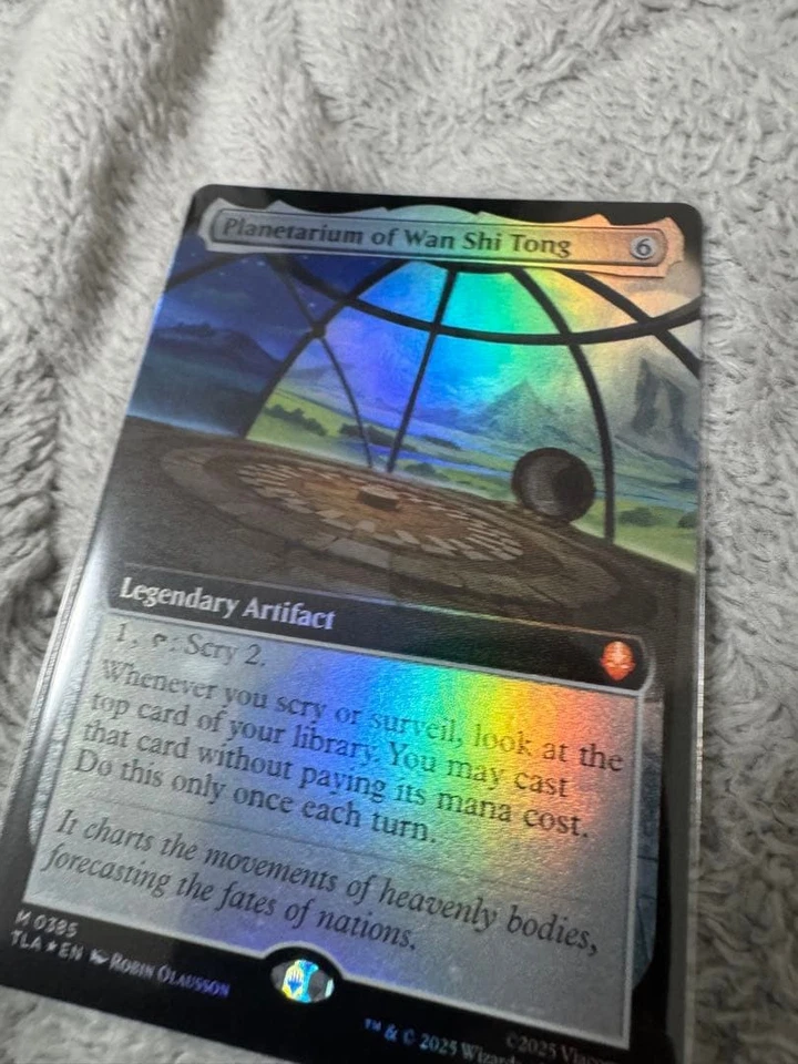 Magic The Gathering Wang Xi Tong Planetarium Foil Mythic Avatar Artifact - Image 1 of 1