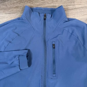Adidas Running Jacket Men's Size Small Blue Full Zip Lightweight Athletic - Picture 1 of 7