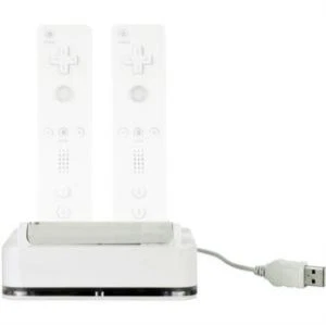 Intec Charge Station w/ Rechargeable Battery for Nintendo Wii