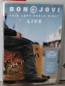 BON JOVI THIS LEFT FEELS RIGHT LIVE 2004 ISLAND AUS 2xDVD's + booklet SENT TRACK - Picture 1 of 3