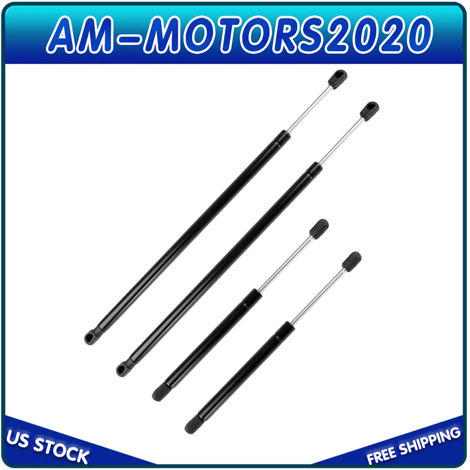 4* Trunk + Hood Gas Lift Supports Strut Shocks Fits 2005-2007 Buick LaCrosse - Image 1 of 1