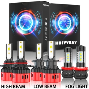 For Subaru Legacy 2010-2014 6x 6000k Xenon White LED Headlight Lights Bulbs - Picture 1 of 15