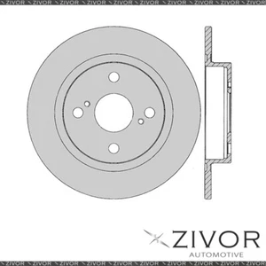 New PROTEX Rotor - Rear For HOLDEN NOVA LE, LF 4D H/B FWD 1989 - 1992 #DR703 - Picture 1 of 1