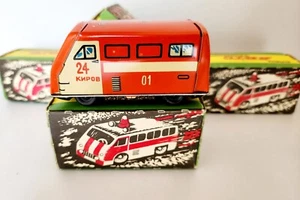 Vintage New Soviet Toy. Original. Made in Ussr 1:43! Scale model. Box.Rare - Picture 1 of 9
