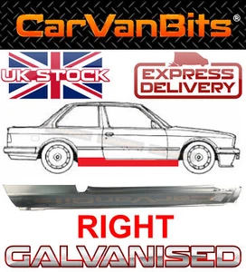 PARA BMW 3 E30 82-94 2 PUERTAS CUERPO REPARACIÓN UMBRAL COMPLETO PANEL ÓXIDO MARCA KLOKKERHOLM - Imagen 1 de 5