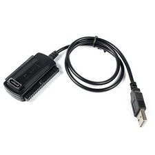 USB 2.0 To IDE SATA Converter Cables 3in1 2.5/3.5" Hard Drive Adapter Connector