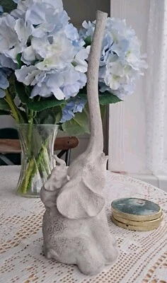 Next Elephant & Baby Free Standing Bathroom Toilet Paper Loo Roll Stand