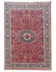 Amazing Hand Knotted Vintage Double knot Wool Area Rug 6 x 4 Ft (1010 Ger-4) - Picture 1 of 9