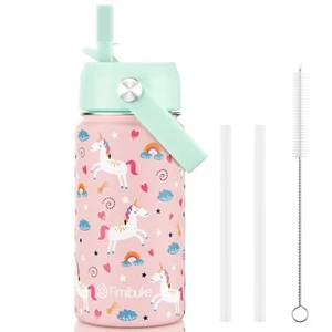 Kids Insulated Water Bottle - 14oz BPA-FREE 18/8 Stainless Steel Travel Tumbl... - Picture 1 of 8