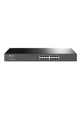 TP-Link 16 Port Gigabit Ethernet Switch Plug and Play Unmanaged TL-SG1016 - Image 1 of 4