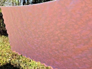 Antique George Martha Washington White on Pink Bed QUILT Bedspread UNIQUE 79/86 - Picture 1 of 6