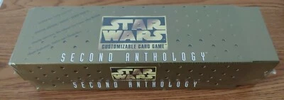 NEW STAR WARS SECOND ANTHOLOGY FACTORY SEALED GAME CCG 1998 SWCCG DECIPHER - Image 1 of 4