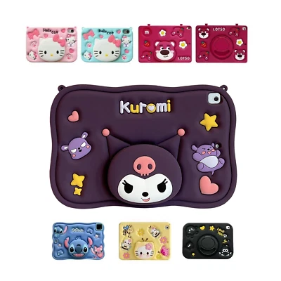 For iPad Air Pro 11 inch M2 M4 2024 NEW Silicone Stand Cover Kid Shockproof Case - Image 1 of 4