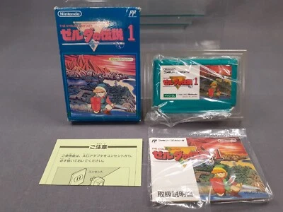 NINTENDO FAMICOM FC The Legend of Zelda 1 Japanese Version Boxed - Image 1 of 4