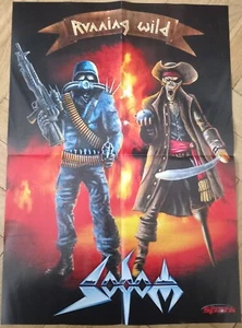 RUNNING WILD SODOM Agent Orange POSTER !!! Death Or Glory/Blazon Stone - Imagen 1 de 1