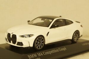 BMW M4 2020 White, 410020122, Minichamps 1:43