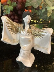 👸🏼 The Art Of Kabuki Fuji Museum Hamilton Collection White Heron Dancer - Bild 1 von 6