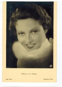 Käthe von Nagy 8097/3 Postcard Ross Verlag Vtg Unused Original 1930s Art Deco - Picture 1 of 1