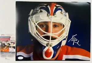 Grant Fuhr Signed 11x14 Photo JSA Coa Oilers - Picture 1 of 4