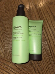 Ahava Deadsea Wasser Mineral Körperlotion 250ml/8,5fl.oz Handcreme 100ml/3,4fl.oz - Bild 1 von 10