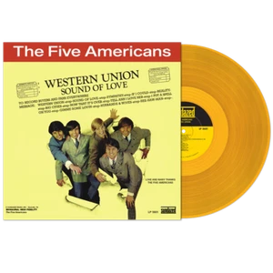 THE FIVE AMERICANS - WESTERN UNION / SOUND OF LOVE - LP Mono Gold VINYL NEW - Picture 1 of 6