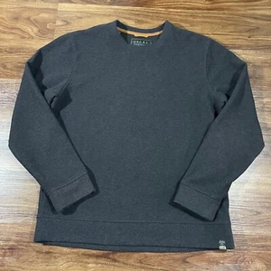 Jachs New York Outdoor Gray Crew Neck Sweater Pullover Fleece Sweatshirt Men's L - Picture 1 of 6
