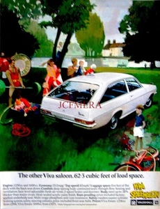 1972 Vauxhall 'Viva SL' Motor Car Advert #2- Original Auto Print AD - Picture 1 of 1