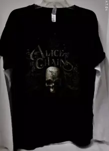 Alice In Chains 2006 Long Sleeve Concert Tour Next Level Preowned T-Shirt XL - Picture 1 of 7