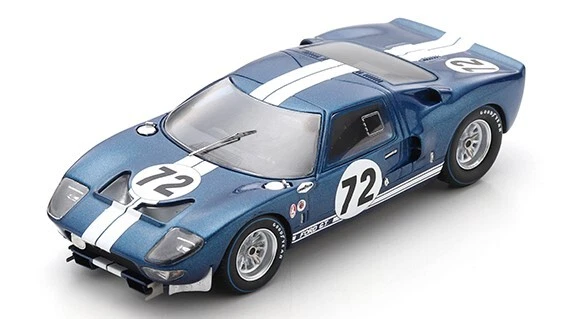 Ford Gt40 #72 3rd 2000 Km Daytona 1965 B.bondurant / R.ginther 1:43 Model - Immagine 1 di 1