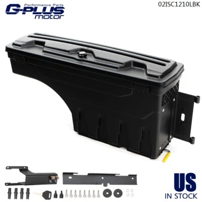 Left Side Truck Bed Storage Tool Box Fit For 2017-2020 Ford F250 F350 Super Duty - Image 1 of 4