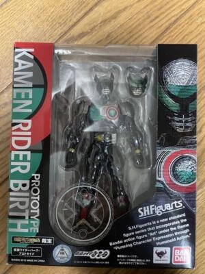 Figura de acción S.H.Figuarts Kamen Rider prototipo de baño Kamen Rider OOO BANDAI Foto 1 de 3