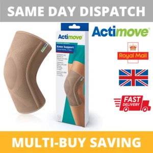 Actimove Knee Support Sleeve Compression Brace Closed Patella 2 Stays