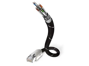 1,50m Inakustik Referenz CAT7 Netzwerkkabel RJ45 <> RJ45; SF-UTP 1,5m - Bild 1 von 2