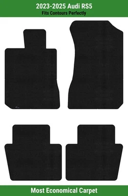 Alfombrillas Lloyd Velourtex fila delantera y trasera para Audi RS5 2023-2025  Foto 1 de 4