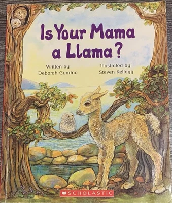 РЕДКАЯ! 1st Trade PB Ed. Is Tour Mama A Llama? От Деборы Гуарино книга 1989 хорошо!! - Изображение 1 из 4