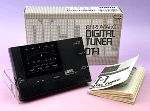 Sintonizador digital KORG DT-1 de colección con pilas + manual - PROBADO Y FUNCIONANDO - Imagen 1 de 8