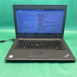 Lenovo Thinkpad T460 14" Laptop - NO HARD DRIVE - Powers On - UNTESTED - Picture 1 of 10