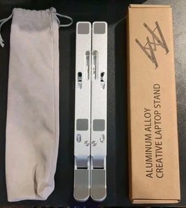 Supporto Portatile Regolabile in Alluminio – Supporto Rialzo Ergonomico per Laptop/Macbook - Foto 1 di 8