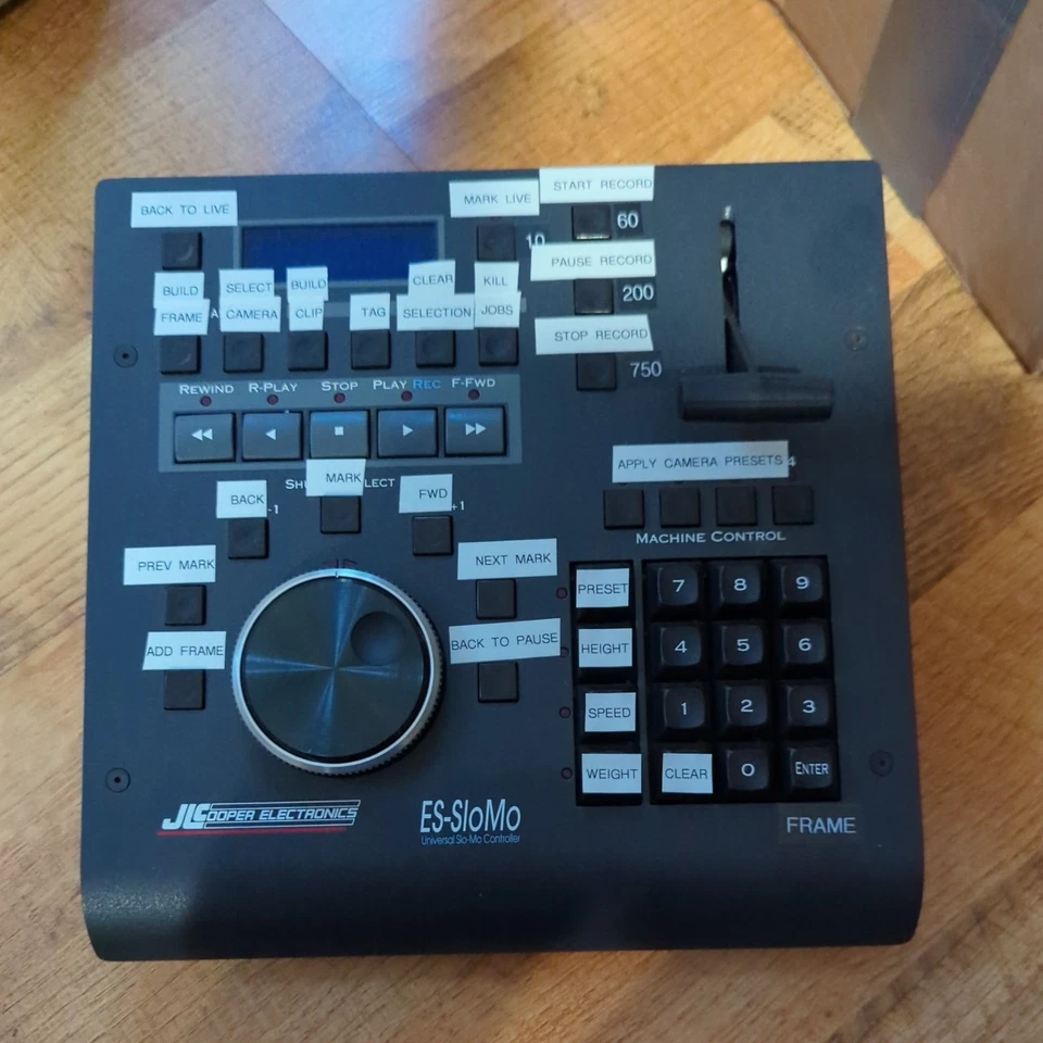 JL Cooper SloMo Pro Replay Controller for Blackmagic Hyperdeck and AJA Ki Pro - Image 1 of 3